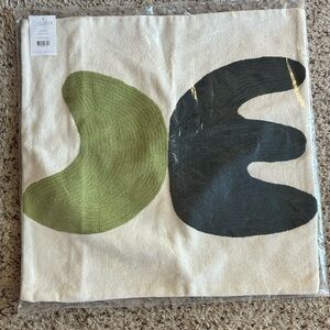 MCM Jason Wu Green and Black Pillow